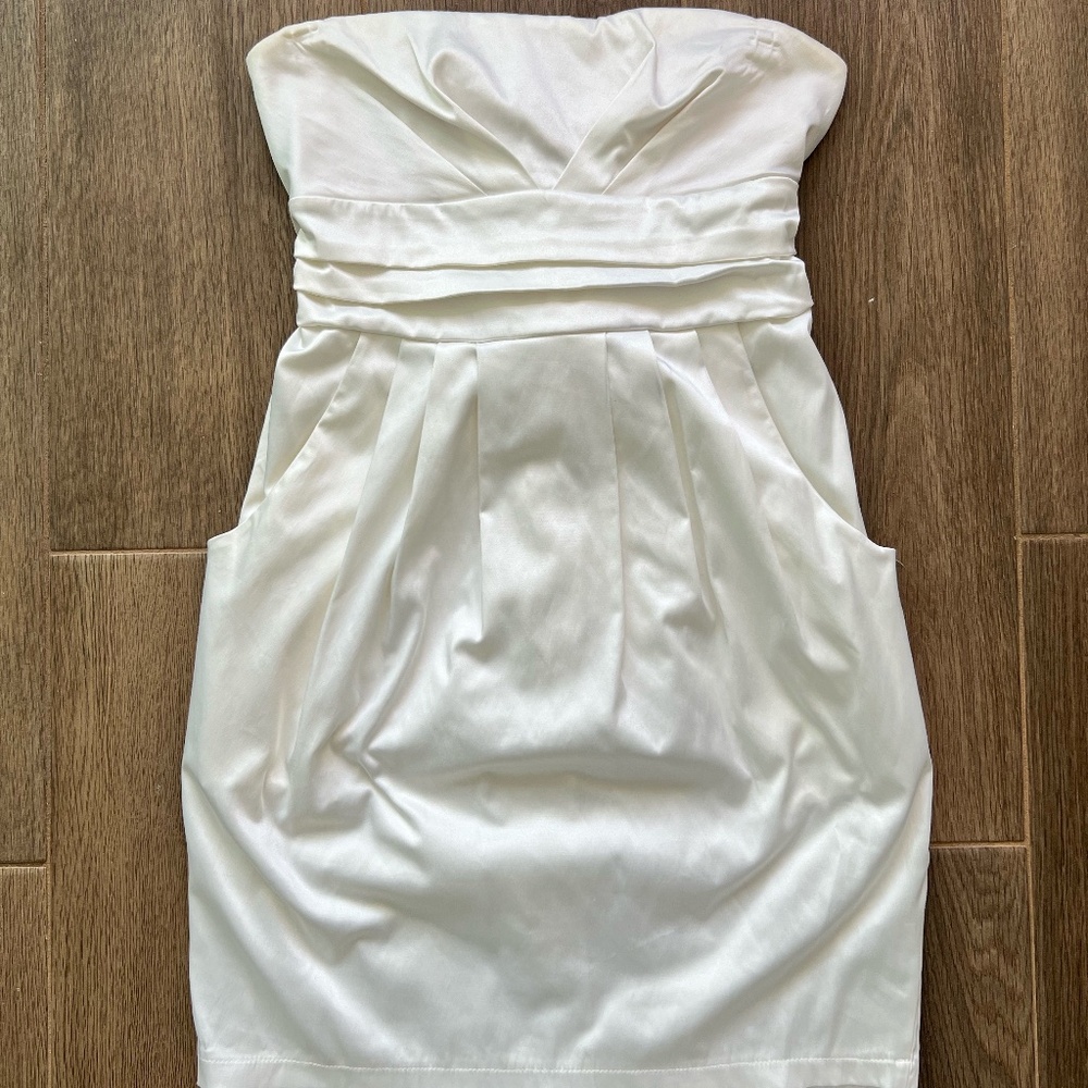 Cream White dress